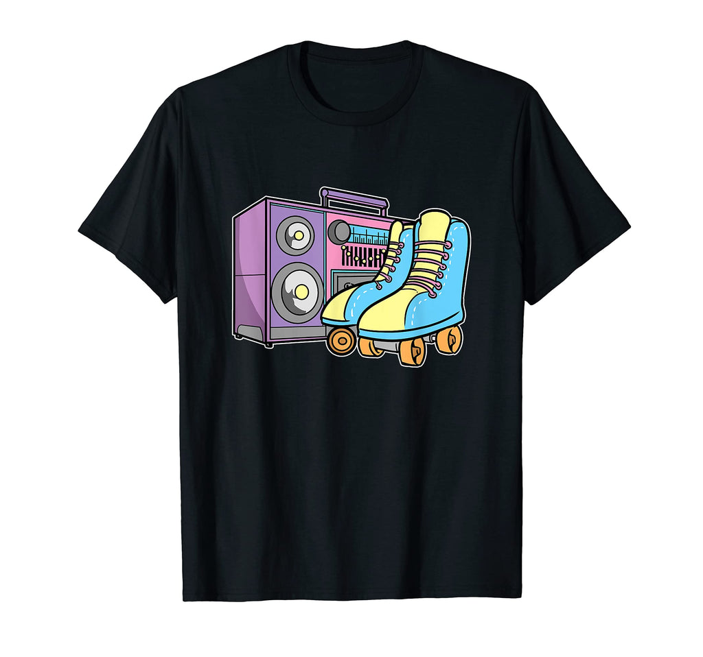 Roller Disco Roller Skates Ladies T-Shirt - Casual Everyday Wear Men Women - T-Shirt, Sweatshirt, Hoodie