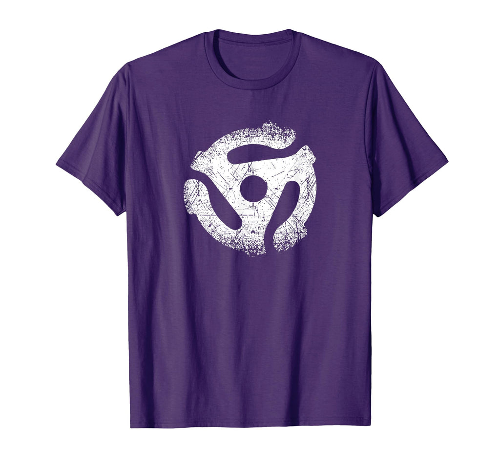 45 Rpm Adapter Turntable Record T-Shirt - Graphic Print Men Women - T-Shirt, Sweatshirt, Hoodie