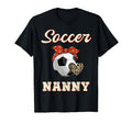 Soccer Nanny Bandana Leopard Heart T-Shirt - Streetwear Style for Adults - T-Shirt, Sweatshirt, Hoodie