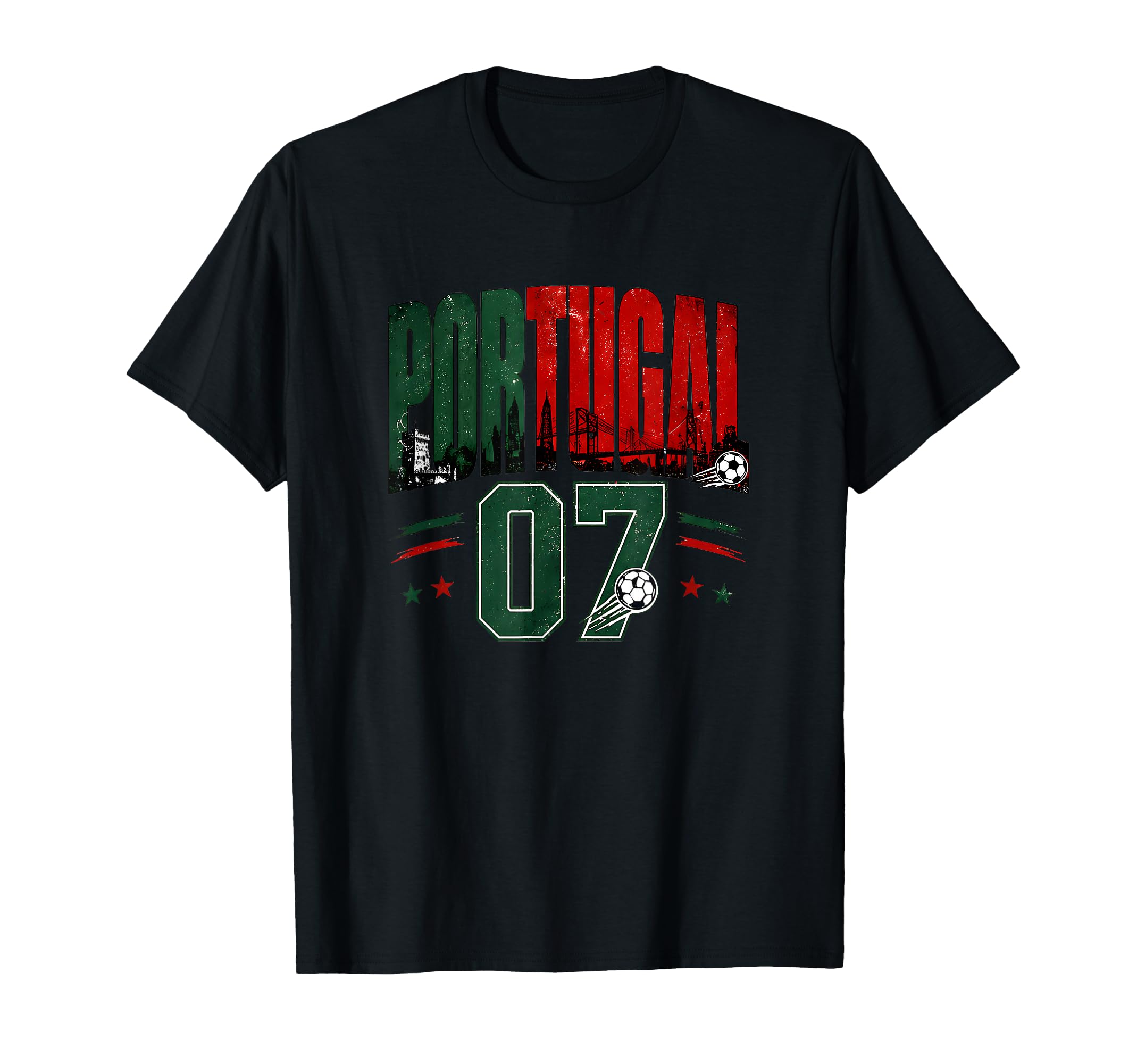 Portugal Football 7 Soccer Lovers T-Shirt - Aesthetic Graphic for Adults - T-Shirt, Sweatshirt, Hoodie