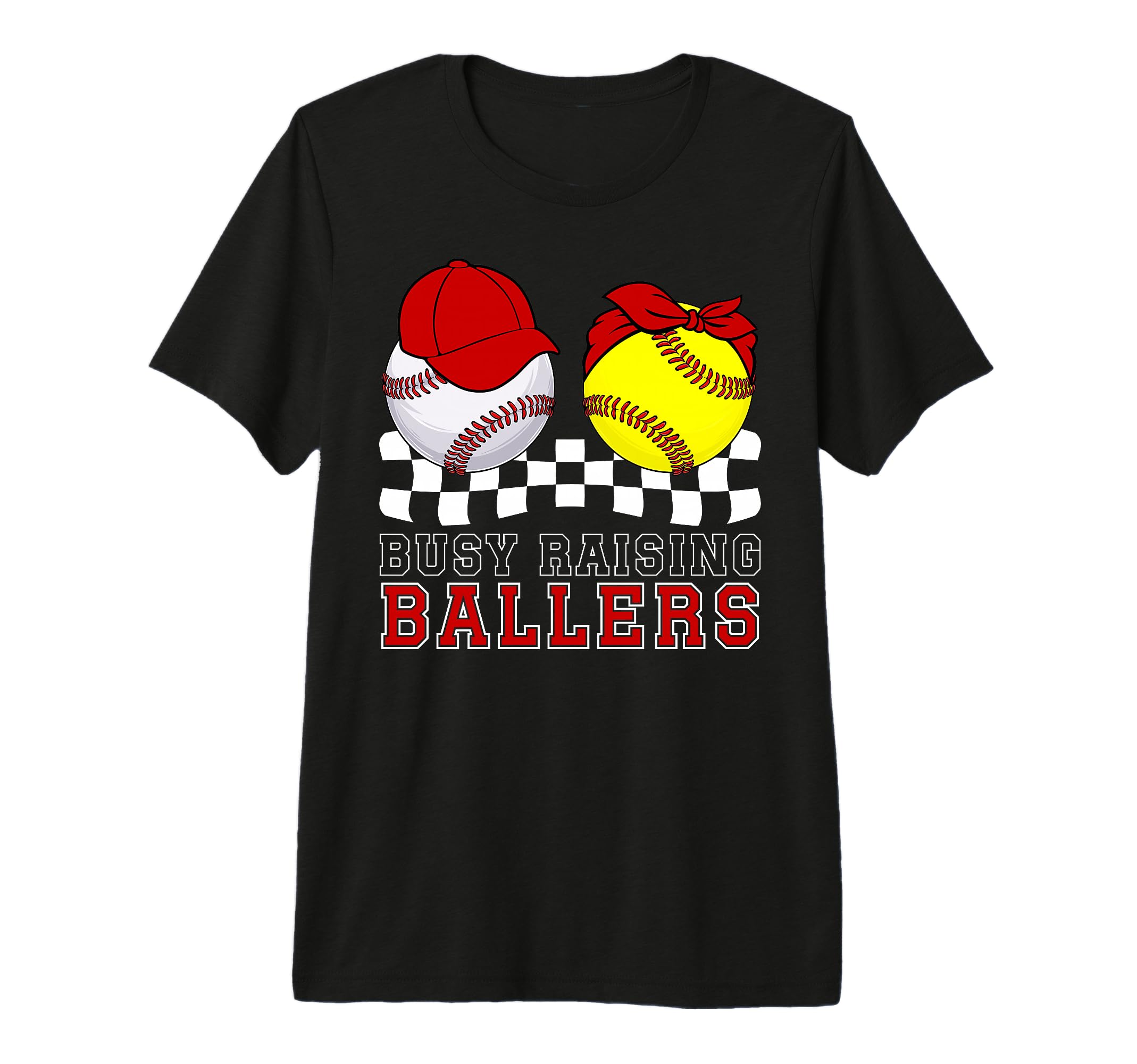 Busy Raising Ballers Baseball T-Shirt - Streetwear Style Men Women - T-Shirt, Sweatshirt, Hoodie