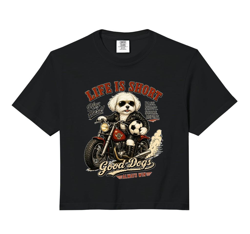 Maltese Motorbike Love Footbal Sweatshirt - Unique Graphic for Adults - T-Shirt, Sweatshirt, Hoodie