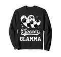 Soccer Heart Glamma Soccer Player Sweatshirt - Graphic Print Unisex - T-Shirt, Sweatshirt, Hoodie