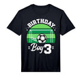 Its My 3Rd Birthday Soccer Player Three T-Shirt - Streetwear Style Unisex - T-Shirt, Sweatshirt, Hoodie