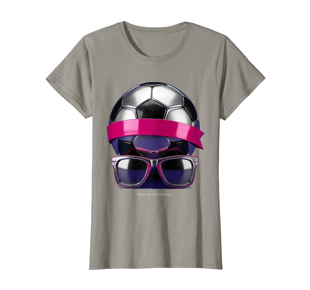 Field Side And Fabulous Soccer Mom T-Shirt - Trendy Graphic Unisex - T-Shirt, Sweatshirt, Hoodie