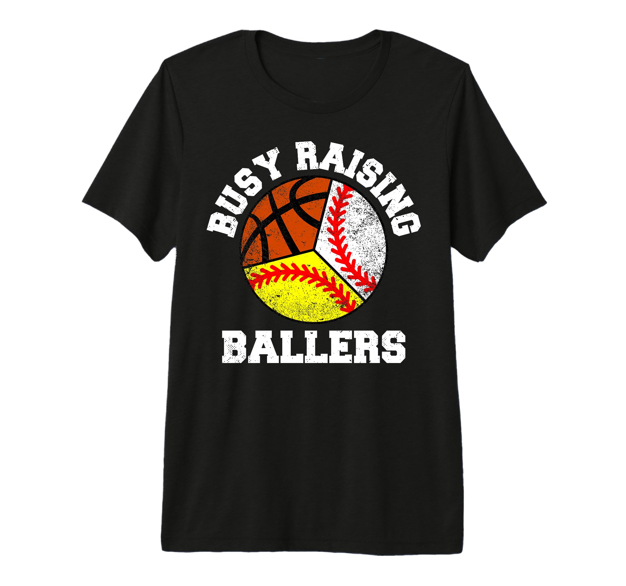 Busy Raising Ballers Funny Baseball T-Shirt - Aesthetic Graphic for Adults - T-Shirt, Sweatshirt, Hoodie