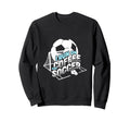 I Run Coffee And Soccer Soccer Sweatshirt - Aesthetic Graphic Unisex - T-Shirt, Sweatshirt, Hoodie