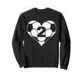 Soccer Number 2 Jersey Funny Soccer Sweatshirt - Unique Graphic for Adults - T-Shirt, Sweatshirt, Hoodie