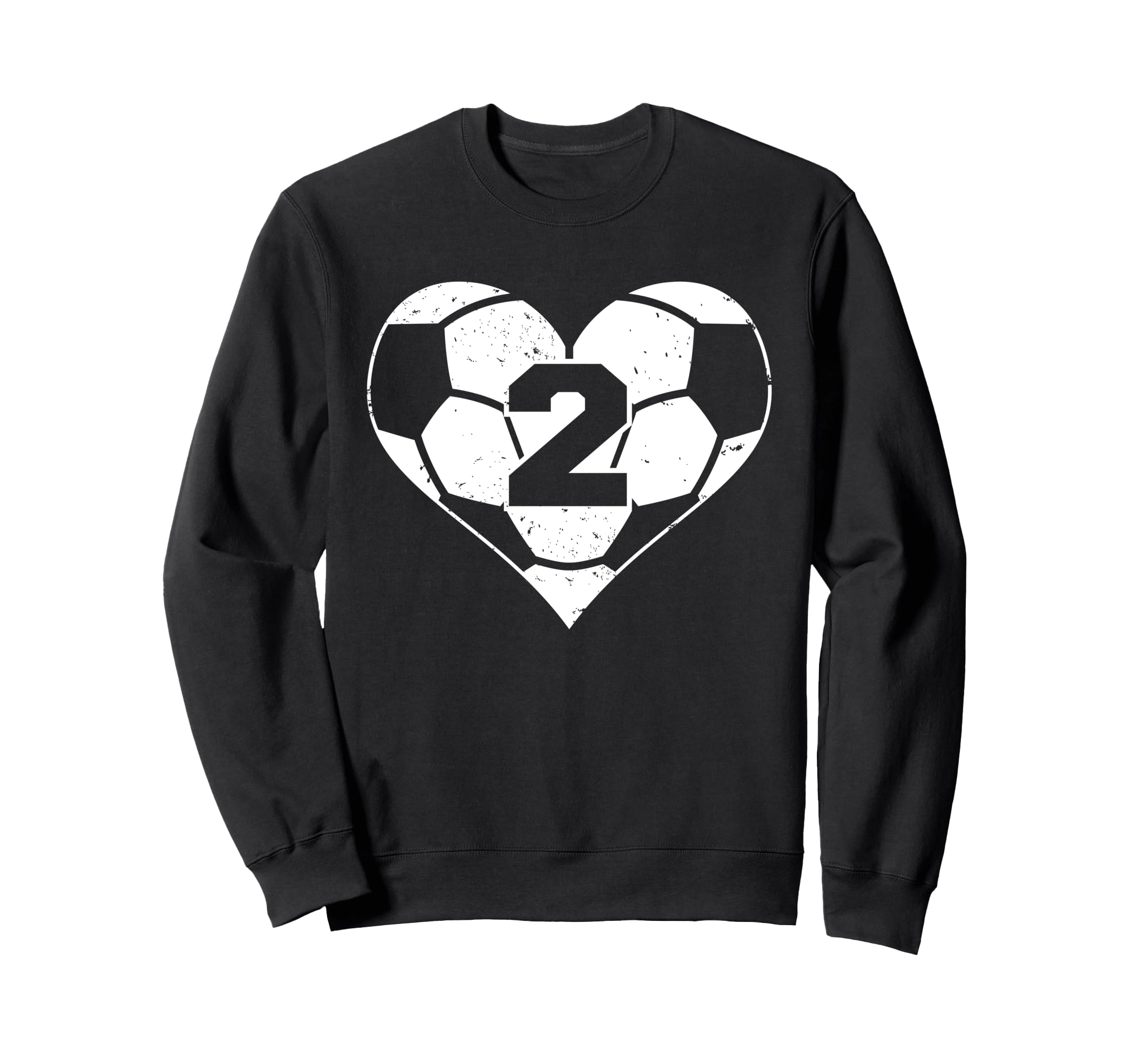 Soccer Number 2 Jersey Funny Soccer Sweatshirt - Unique Graphic for Adults - T-Shirt, Sweatshirt, Hoodie