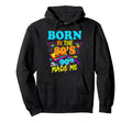 Born 80S But 90S Made Me Cassette Tape Hoodie - Unique Graphic for Adults - T-Shirt, Sweatshirt, Hoodie