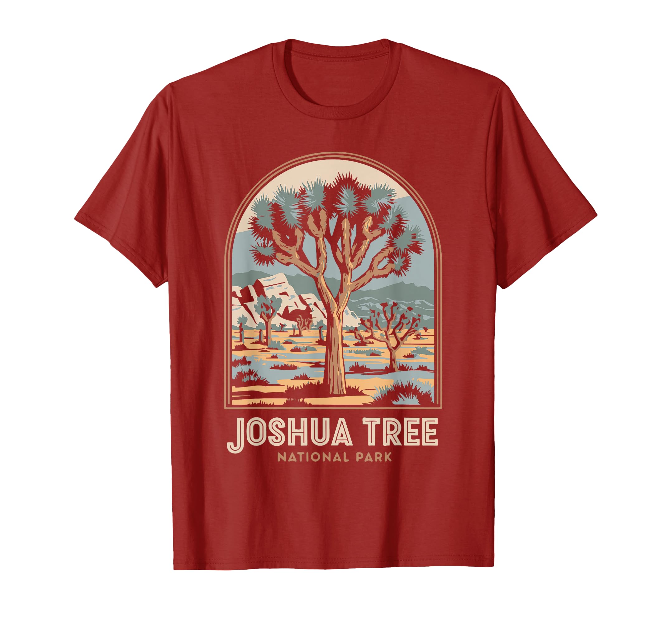 Joshua Tree National Park Art T-Shirt - Unique Graphic for Adults - T-Shirt, Sweatshirt, Hoodie