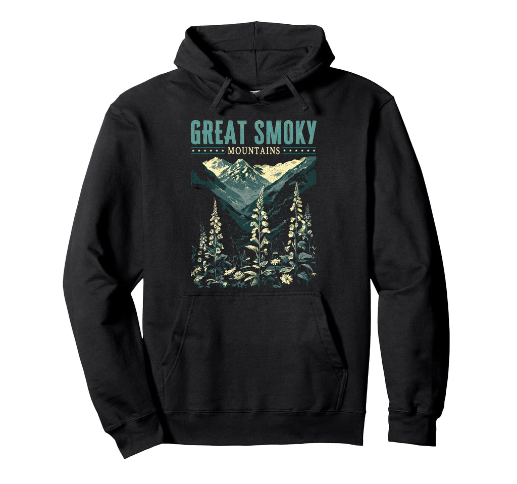 Great Smoky Mountains National Park Hoodie - Trendy Graphic for Adults - T-Shirt, Sweatshirt, Hoodie