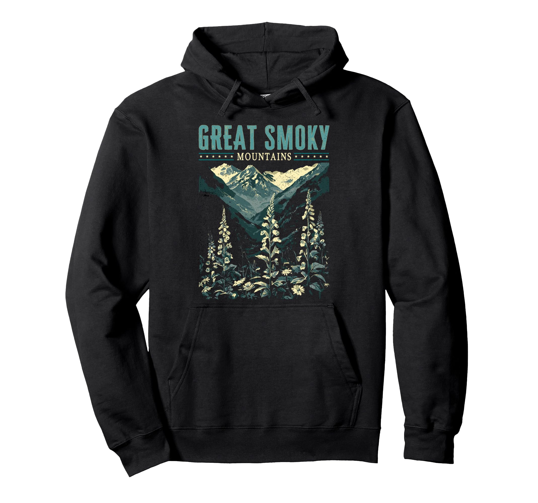 Great Smoky Mountains National Park Hoodie - Trendy Graphic for Adults - T-Shirt, Sweatshirt, Hoodie