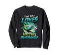 This Loves Soccer And Dinosaurs Sweatshirt - Graphic Print Men Women - T-Shirt, Sweatshirt, Hoodie