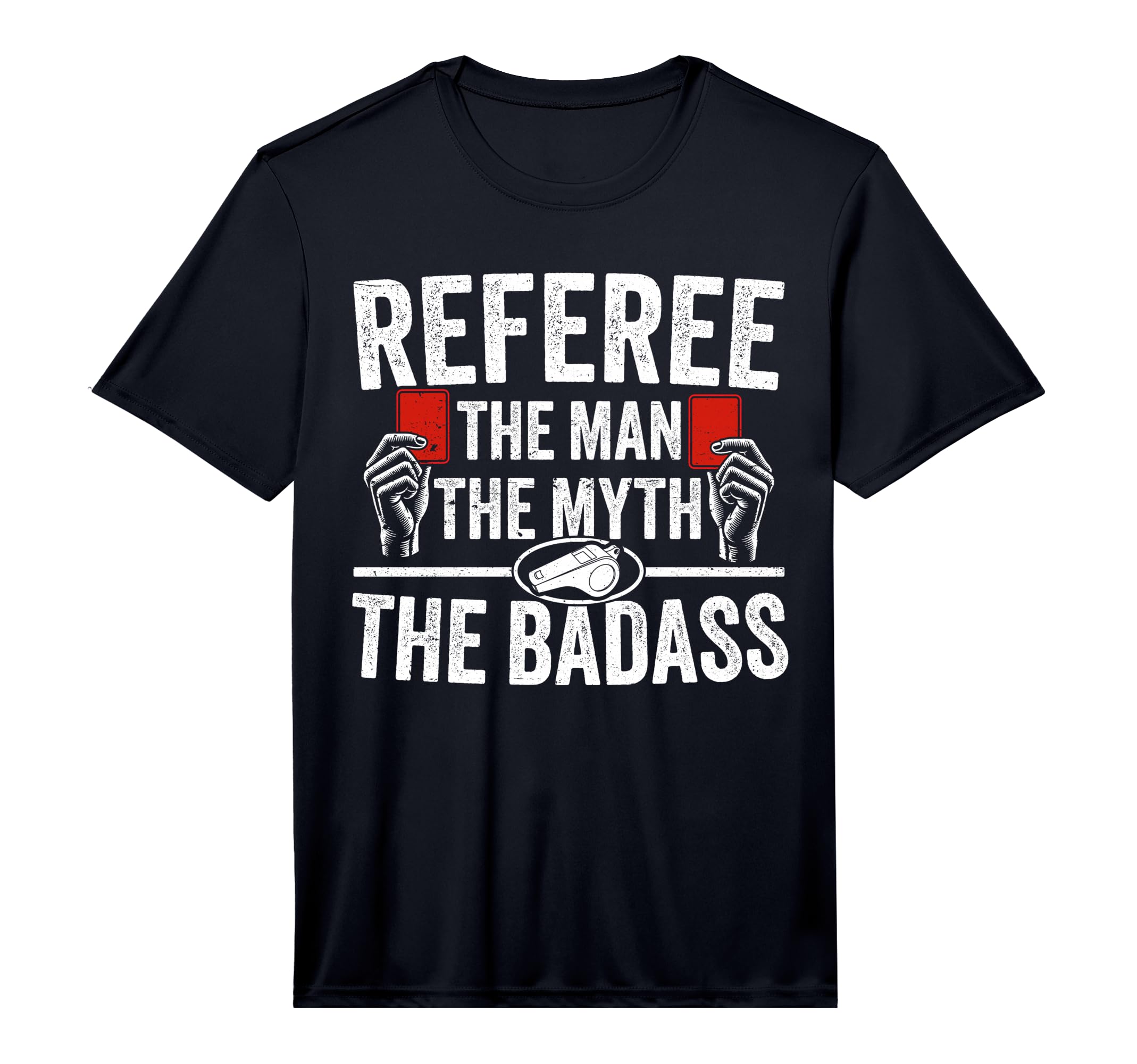 Mens Soccer Ref Funny Soccer Referee T-Shirt - Minimalist Print Men Women - T-Shirt, Sweatshirt, Hoodie