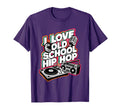 I Love Old School Hip Hop Urban T-Shirt - Casual Everyday Wear for Adults - T-Shirt, Sweatshirt, Hoodie