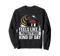 Feels Like Penalty Box Kind Day Sweatshirt - Aesthetic Graphic for Adults - T-Shirt, Sweatshirt, Hoodie