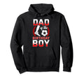 Dad Birthday Soccer Player Bday Hoodie - Trendy Graphic for Adults - T-Shirt, Sweatshirt, Hoodie