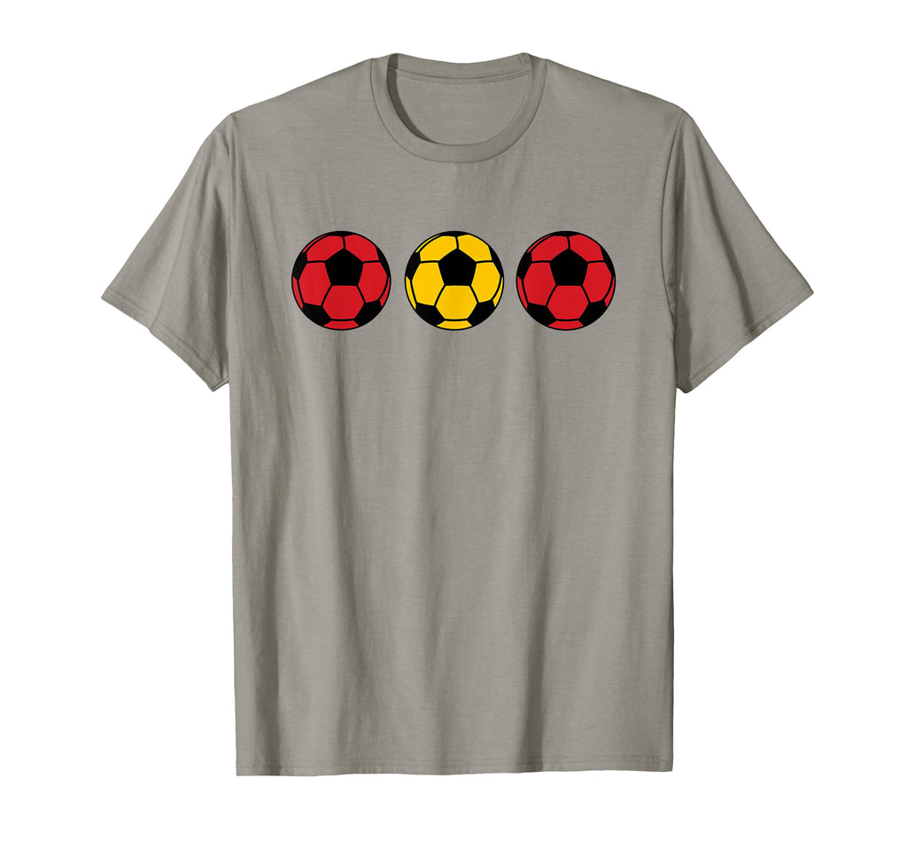Spain Soccer Football Colored Balls T-Shirt - Custom Art Print Men Women - T-Shirt, Sweatshirt, Hoodie