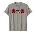 Spain Soccer Football Colored Balls T-Shirt - Custom Art Print Men Women - T-Shirt, Sweatshirt, Hoodie