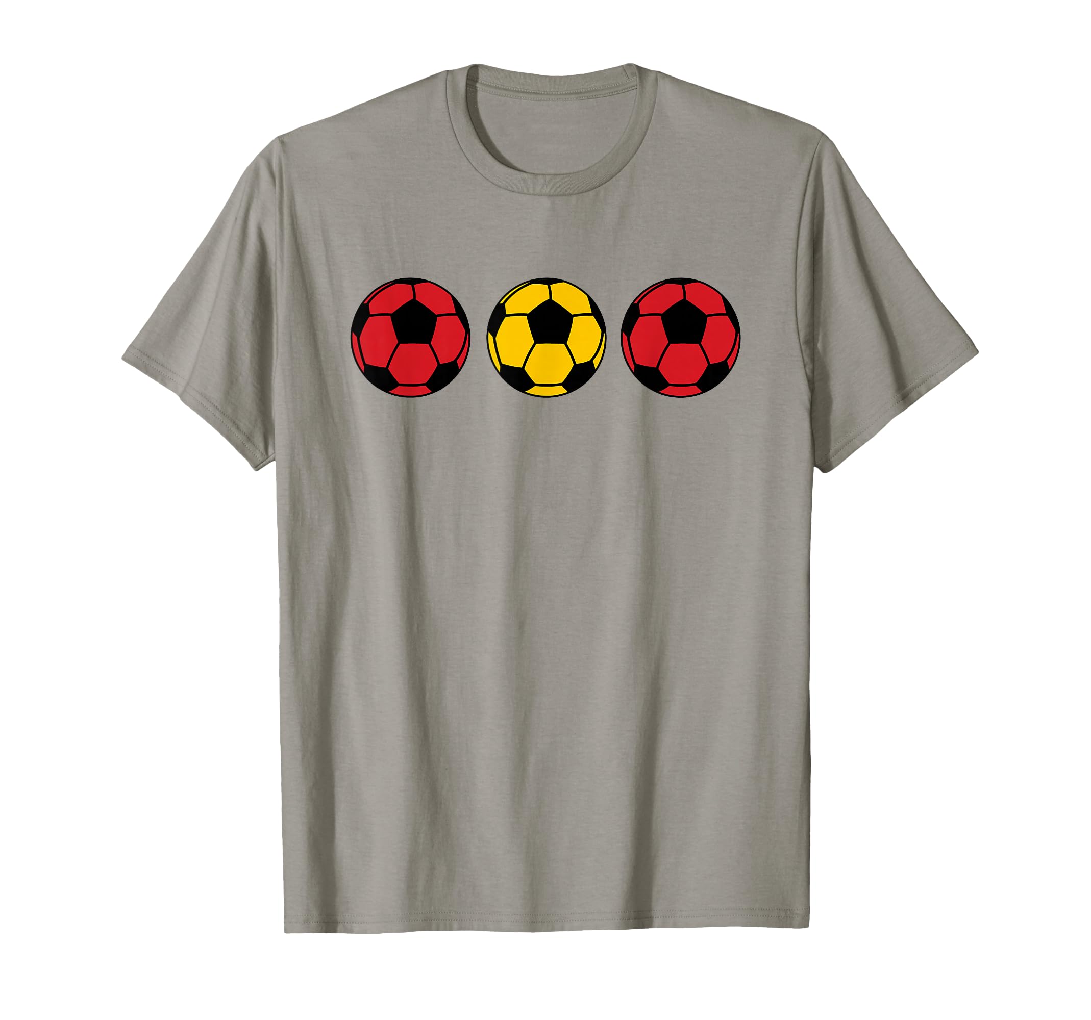 Spain Soccer Football Colored Balls T-Shirt - Custom Art Print Men Women - T-Shirt, Sweatshirt, Hoodie