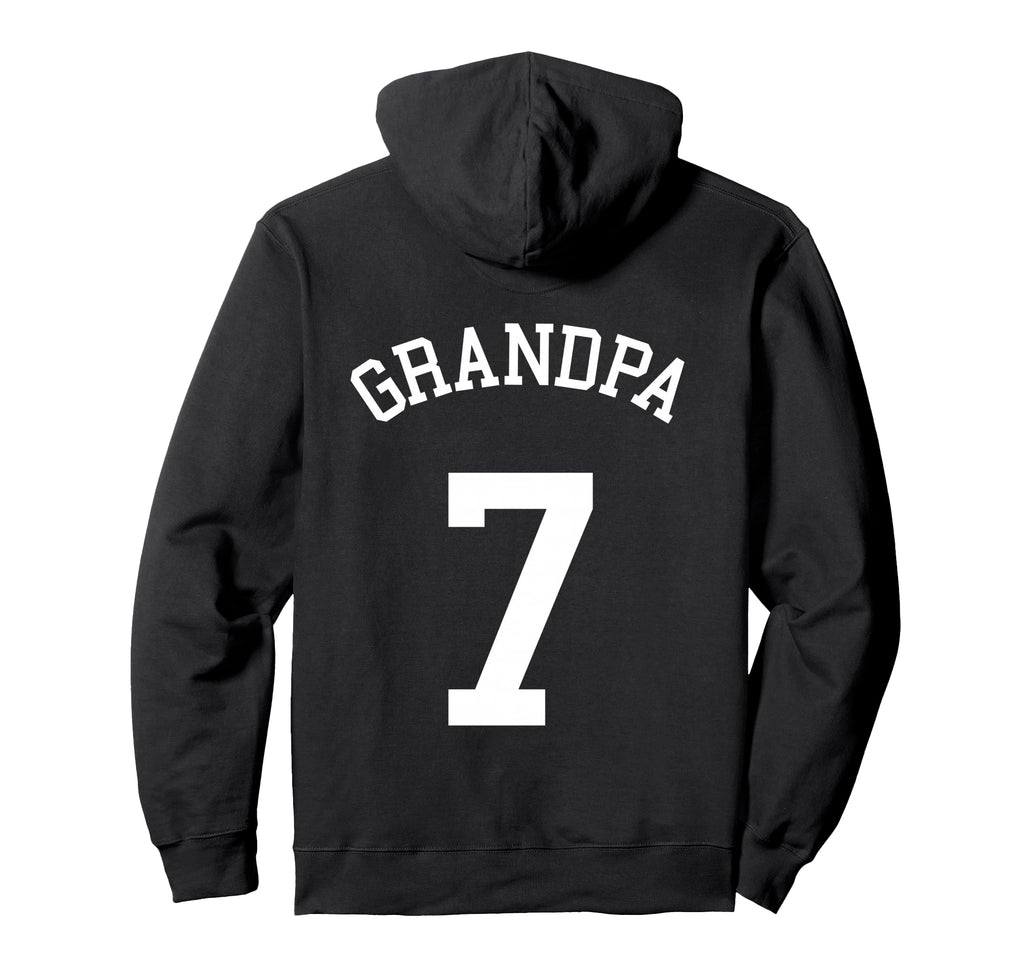 Grandpa Team Uniform 7 Handball Hoodie - Casual Everyday Wear Men Women - T-Shirt, Sweatshirt, Hoodie