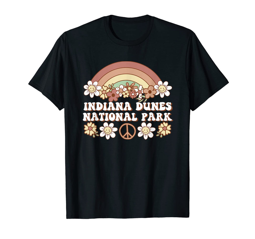 Groovy Indiana Dunes National Park T-Shirt - Minimalist Print Unisex - T-Shirt, Sweatshirt, Hoodie