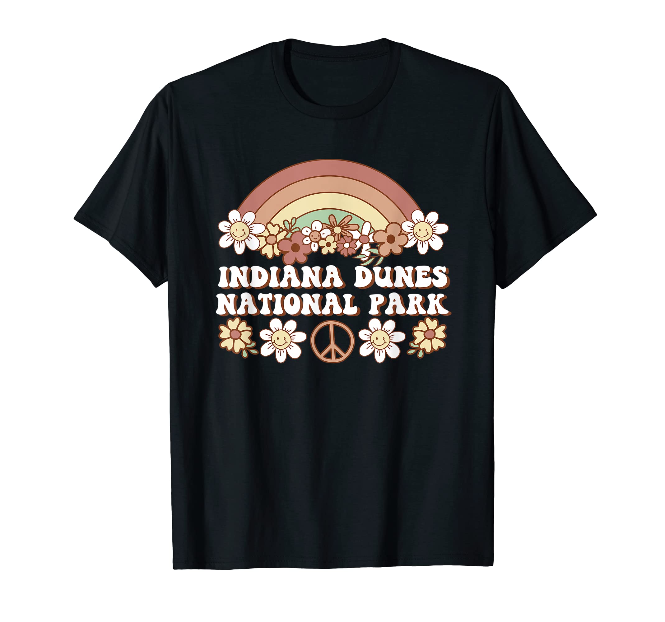 Groovy Indiana Dunes National Park T-Shirt - Minimalist Print Unisex - T-Shirt, Sweatshirt, Hoodie