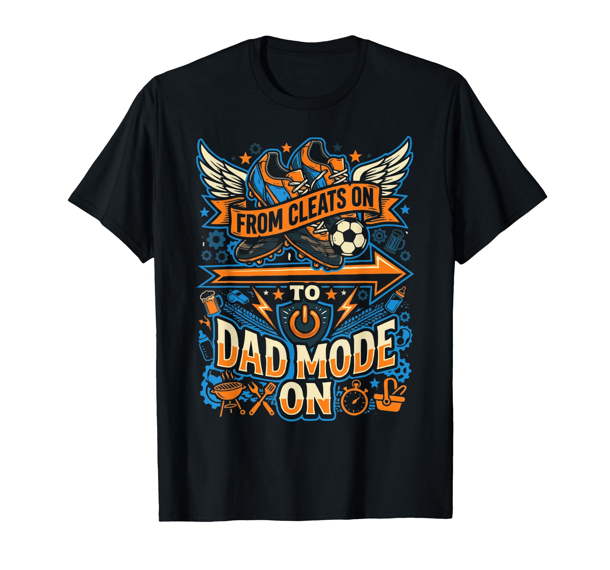 Soccer Player Soccer Dad Kick Sport T-Shirt - Casual Everyday Wear Unisex - T-Shirt, Sweatshirt, Hoodie