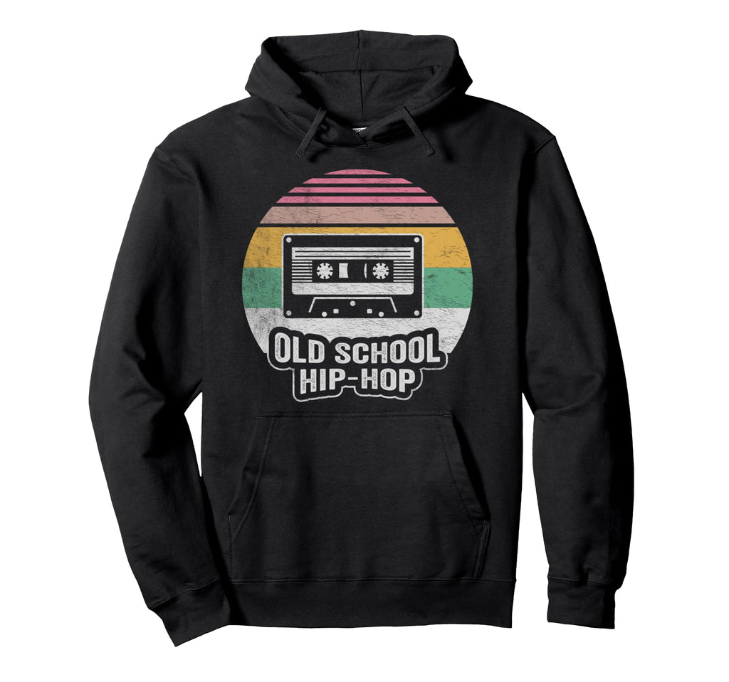 Old School Hip Hop Cassette Tape Hoodie - Streetwear Style for Adults - T-Shirt, Sweatshirt, Hoodie