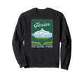 Glacier National Park Montana Sweatshirt - Fun Novelty Design Men Women - T-Shirt, Sweatshirt, Hoodie