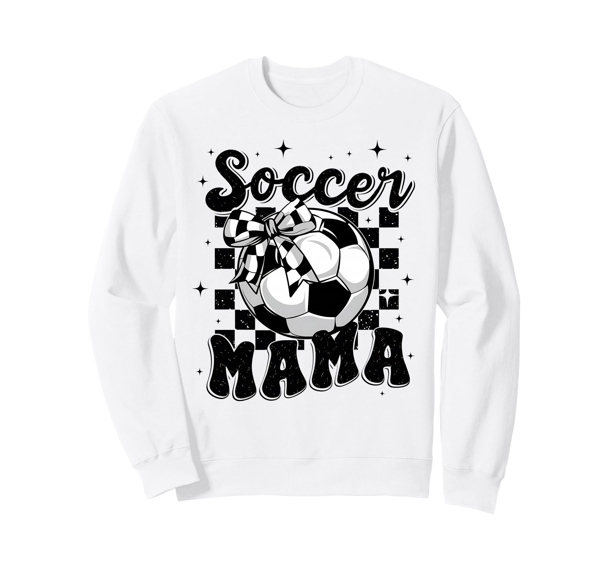 Soccer Mama Mother Mommy Preppy Sweatshirt - Aesthetic Graphic for Adults - T-Shirt, Sweatshirt, Hoodie