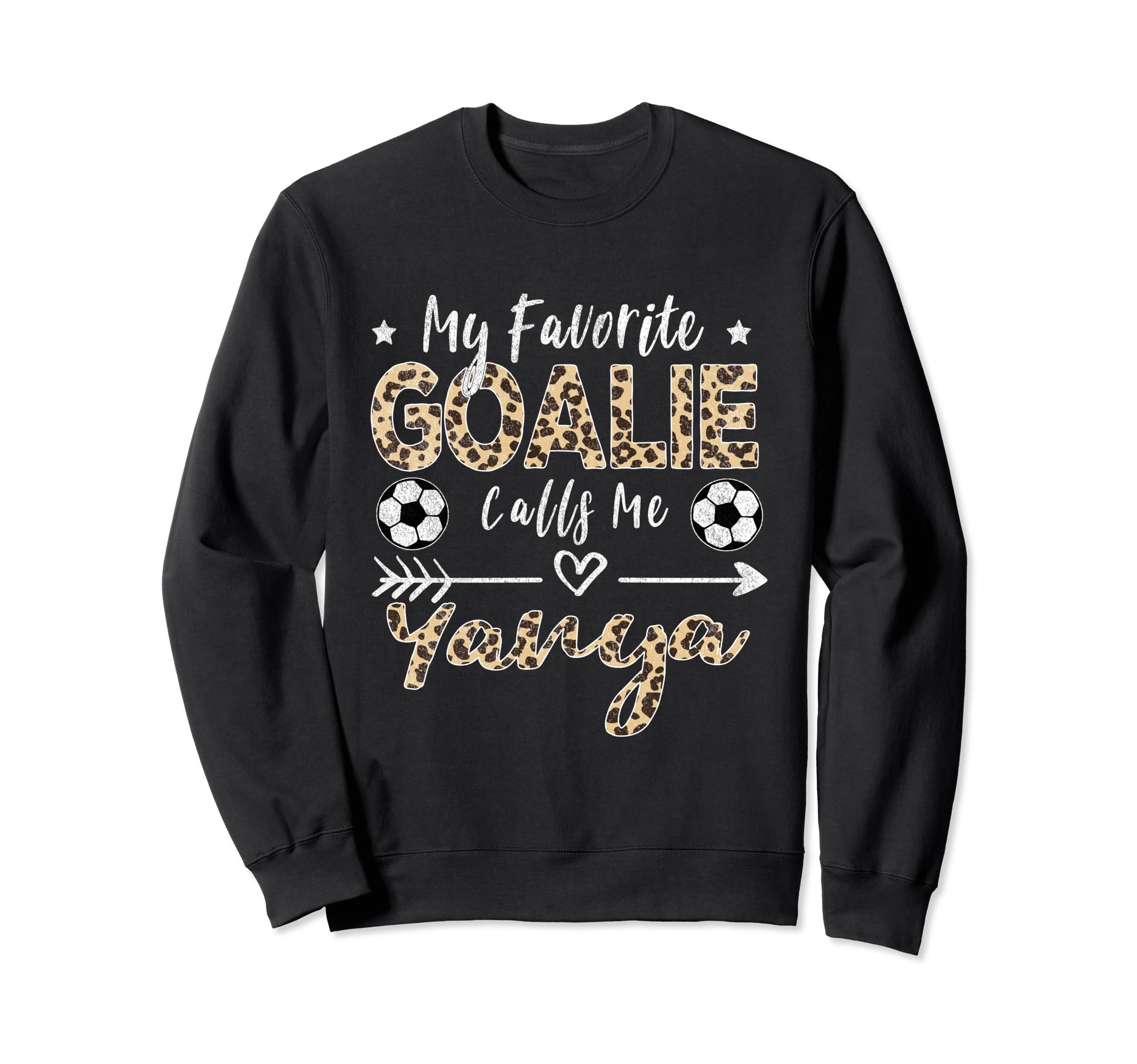 My Favorite Goalie Calls Me Yanya Sweatshirt - Minimalist Print Men Women - T-Shirt, Sweatshirt, Hoodie