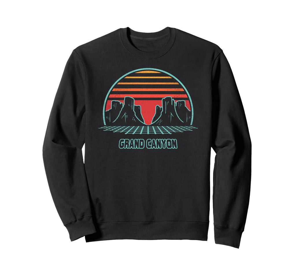 Grand Canyon National Park Hiking 80S Sweatshirt - Trendy Graphic Unisex - T-Shirt, Sweatshirt, Hoodie