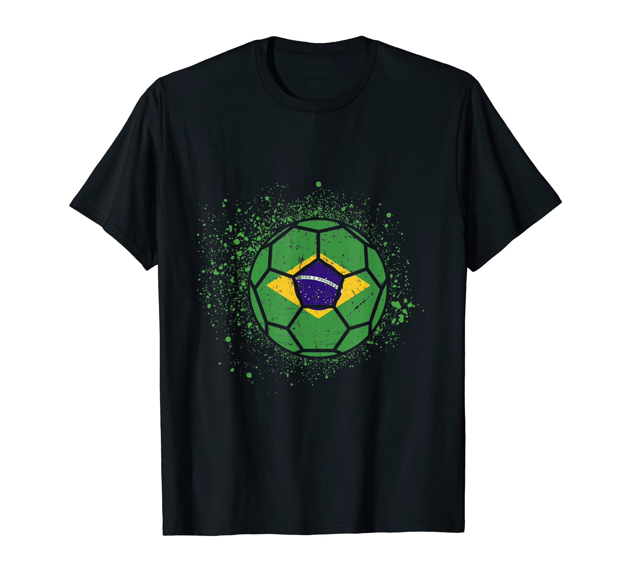Brazil Fans Brazilian Flag World T-Shirt - Trendy Graphic for Adults - T-Shirt, Sweatshirt, Hoodie