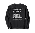 Soccer Player Definition Field Pitch Sweatshirt - Aesthetic Graphic Unisex - T-Shirt, Sweatshirt, Hoodie