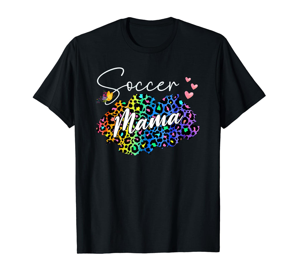 Soccer Mama Team Mom Athlete Mom T-Shirt - Novelty Apparel for Adults - T-Shirt, Sweatshirt, Hoodie