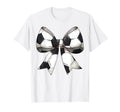 Coquette Bow Soccer Ball Pattern Mothers T-Shirt - Trendy Graphic Unisex - T-Shirt, Sweatshirt, Hoodie