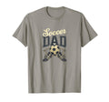 Soccer Dad Cleats Funny Gift Fathers Day T-Shirt - Custom Art Print Unisex - T-Shirt, Sweatshirt, Hoodie