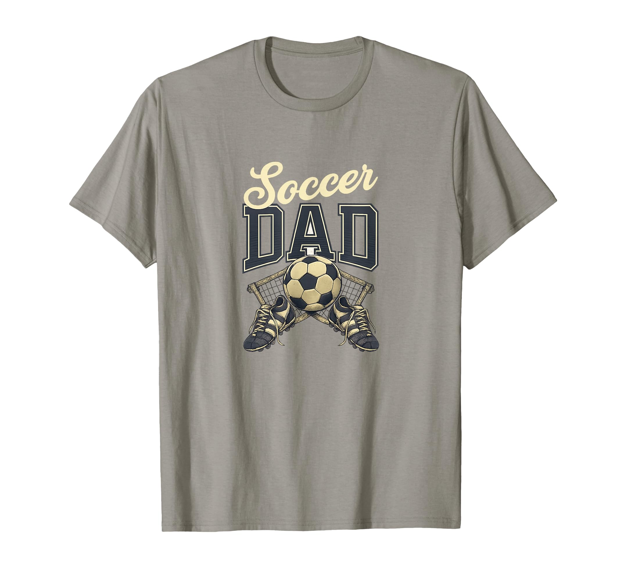 Soccer Dad Cleats Funny Gift Fathers Day T-Shirt - Custom Art Print Unisex - T-Shirt, Sweatshirt, Hoodie