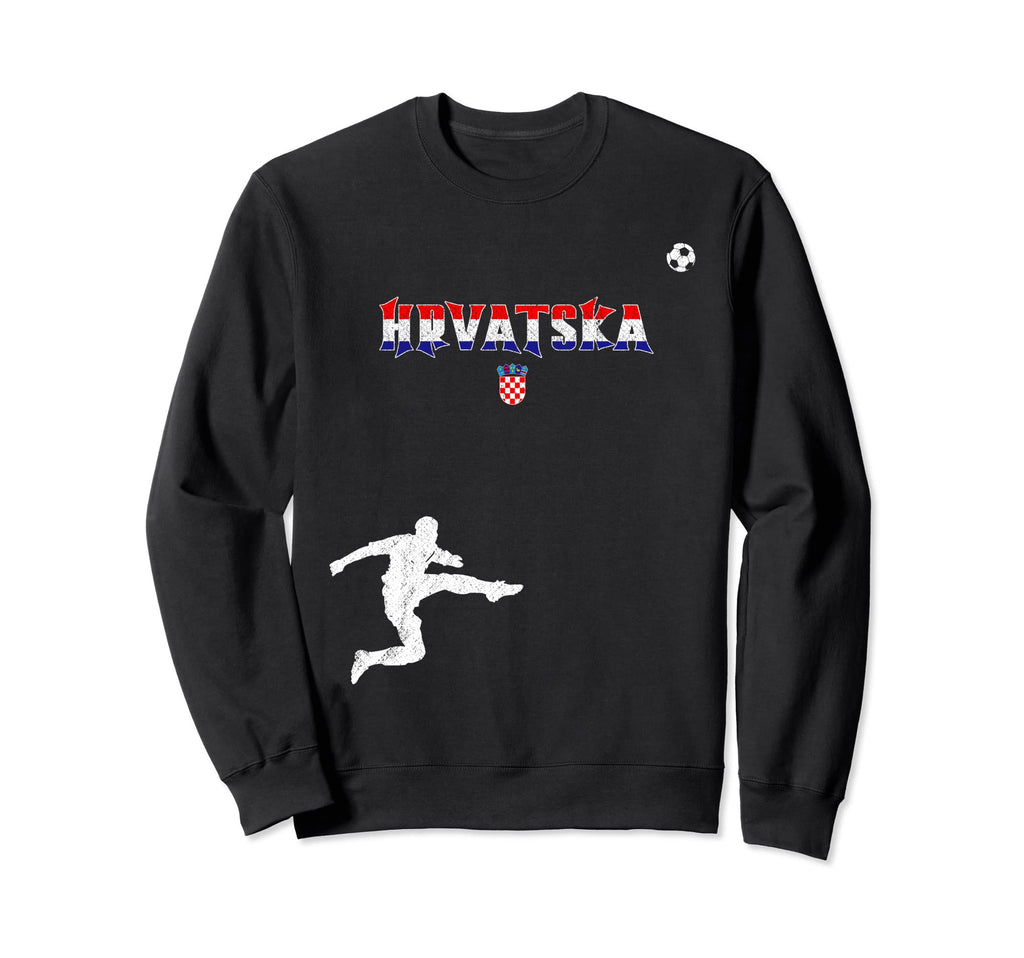 Nogomet Hrvatska Football Soccer Sweatshirt - Aesthetic Graphic for Adults - T-Shirt, Sweatshirt, Hoodie