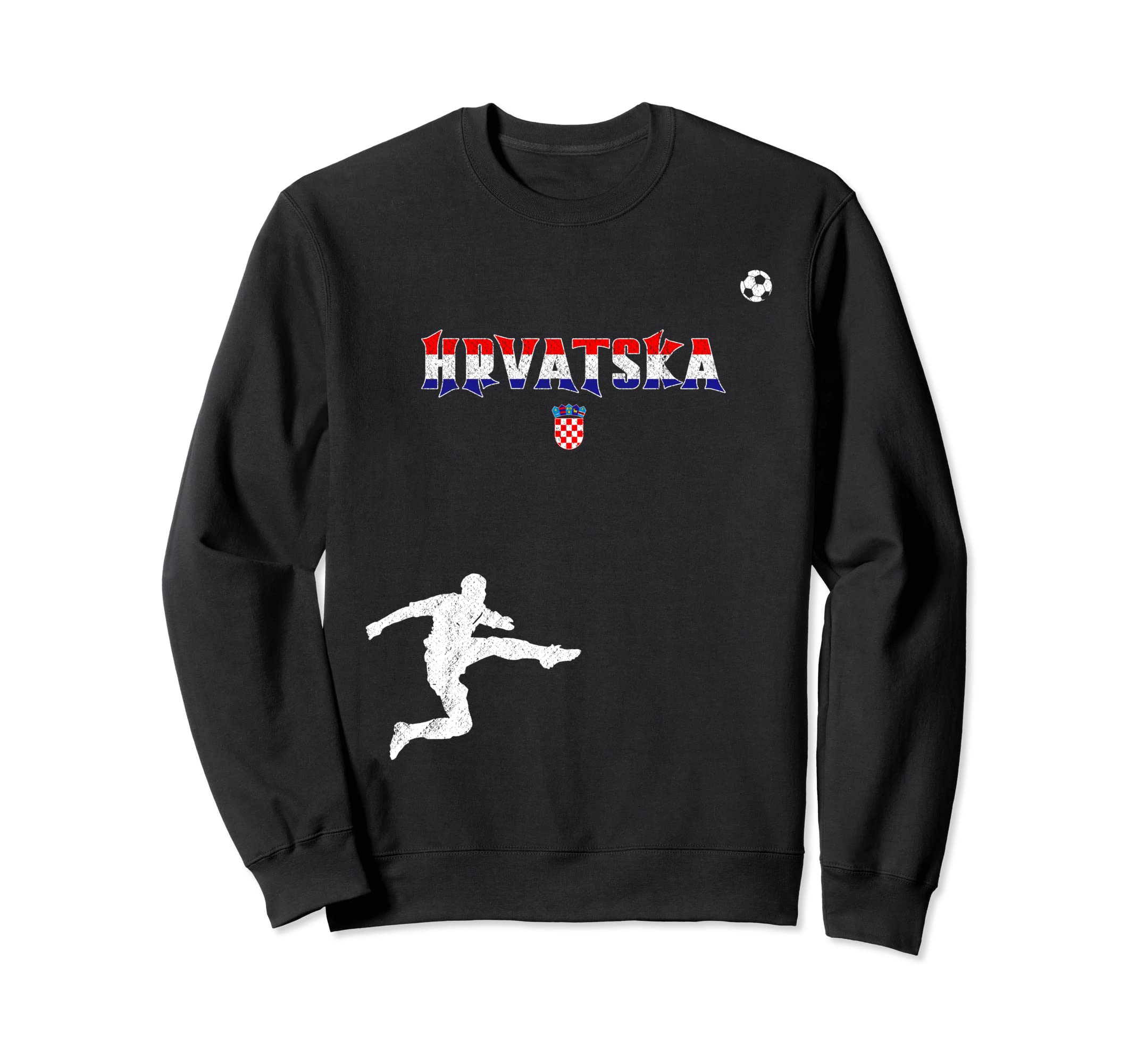 Nogomet Hrvatska Football Soccer Sweatshirt - Aesthetic Graphic for Adults - T-Shirt, Sweatshirt, Hoodie