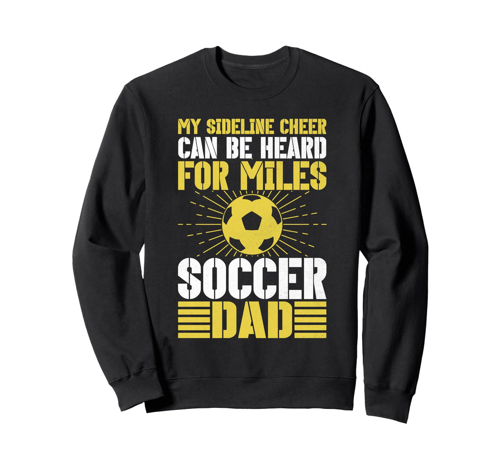My Sideline Cheer Can Be Heard Sweatshirt - Minimalist Print for Adults - T-Shirt, Sweatshirt, Hoodie