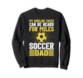 My Sideline Cheer Can Be Heard Sweatshirt - Minimalist Print for Adults - T-Shirt, Sweatshirt, Hoodie