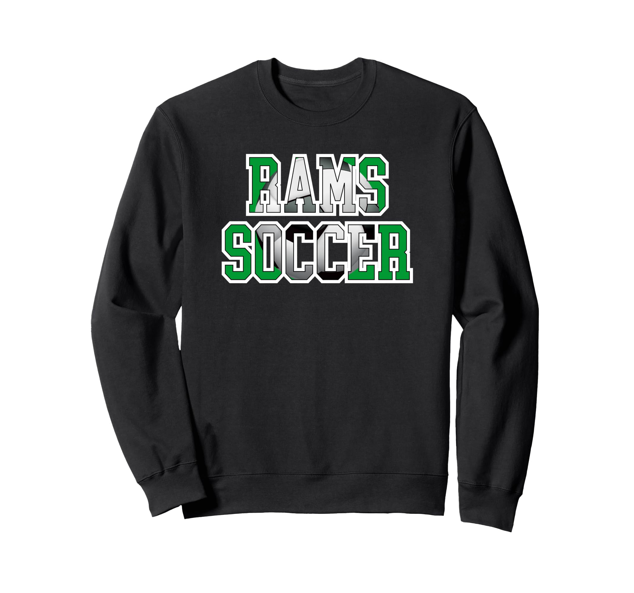 Rams Soccer Mom Game Day Mascot Sweatshirt - Aesthetic Graphic Men Women - T-Shirt, Sweatshirt, Hoodie
