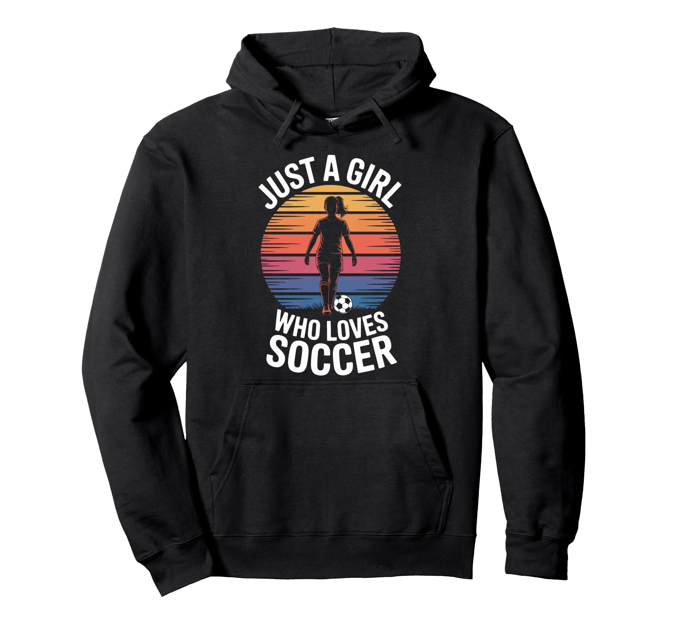 Just Who Loves Soccer Soccer Players Hoodie - Custom Art Print Men Women - T-Shirt, Sweatshirt, Hoodie
