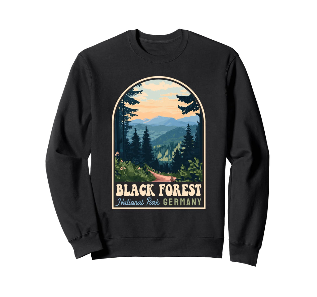 Black Forest National Park Germany Sweatshirt - Custom Art Print Unisex - T-Shirt, Sweatshirt, Hoodie