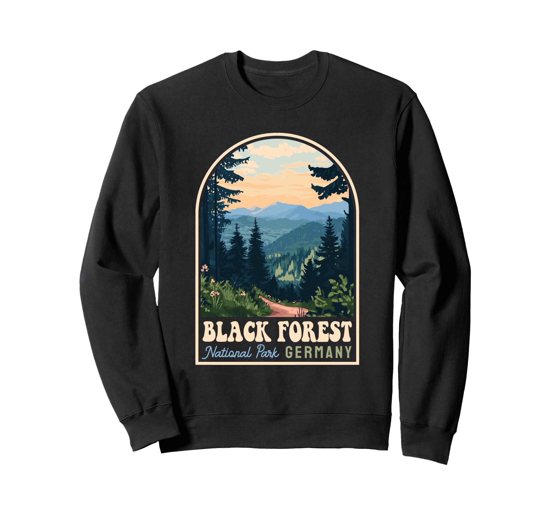 Black Forest National Park Germany Sweatshirt - Custom Art Print Unisex - T-Shirt, Sweatshirt, Hoodie