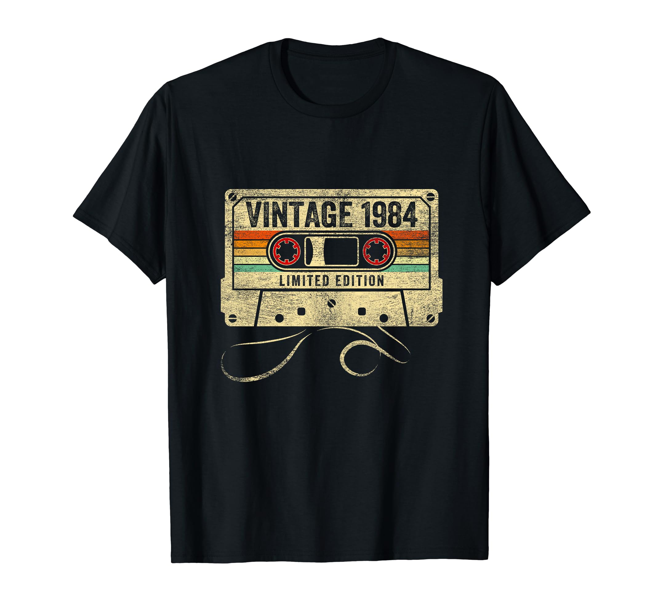 1984 40Th Birthday Cassette Tape 40 T-Shirt - Casual Everyday Wear Unisex - T-Shirt, Sweatshirt, Hoodie