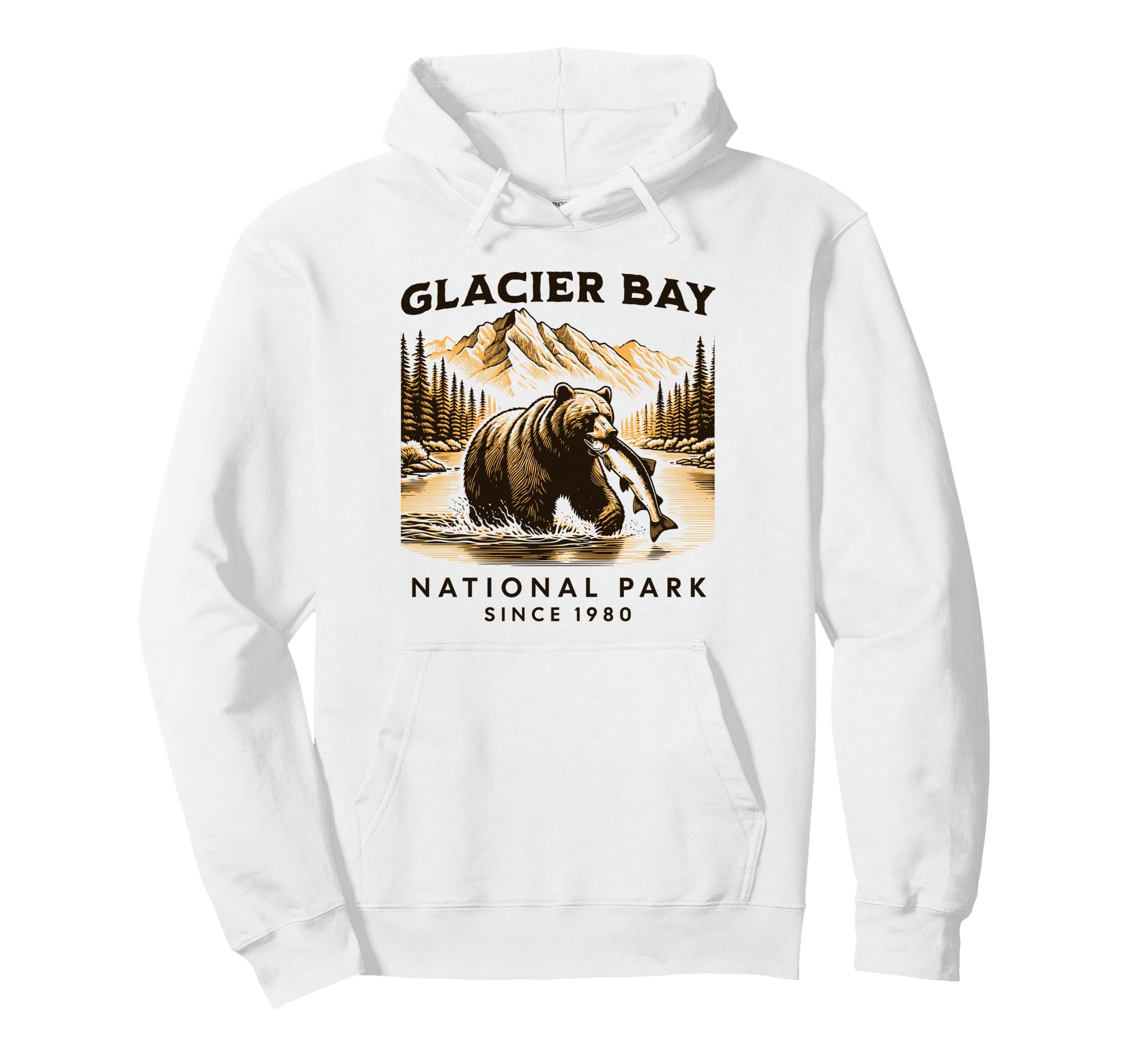 Glacier Bay National Park Alaska T-Shirt - Aesthetic Graphic for Adults - T-Shirt, Sweatshirt, Hoodie
